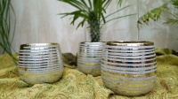 12cm Inca Gold Pot - Empty (5)